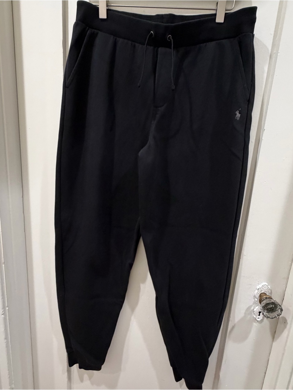 Polo by Ralph Lauren Black Men's Joggers with Drawstring Waist
